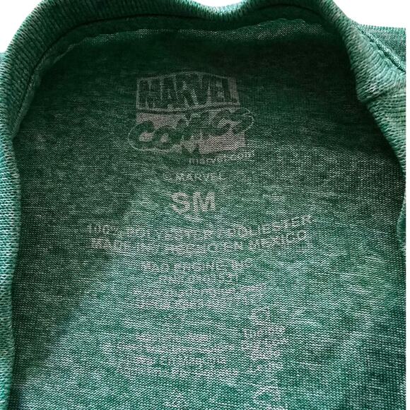Marvel Incredible Hulk Id Flex but i like this shirt Green Top SZ S - Picture 4 of 7